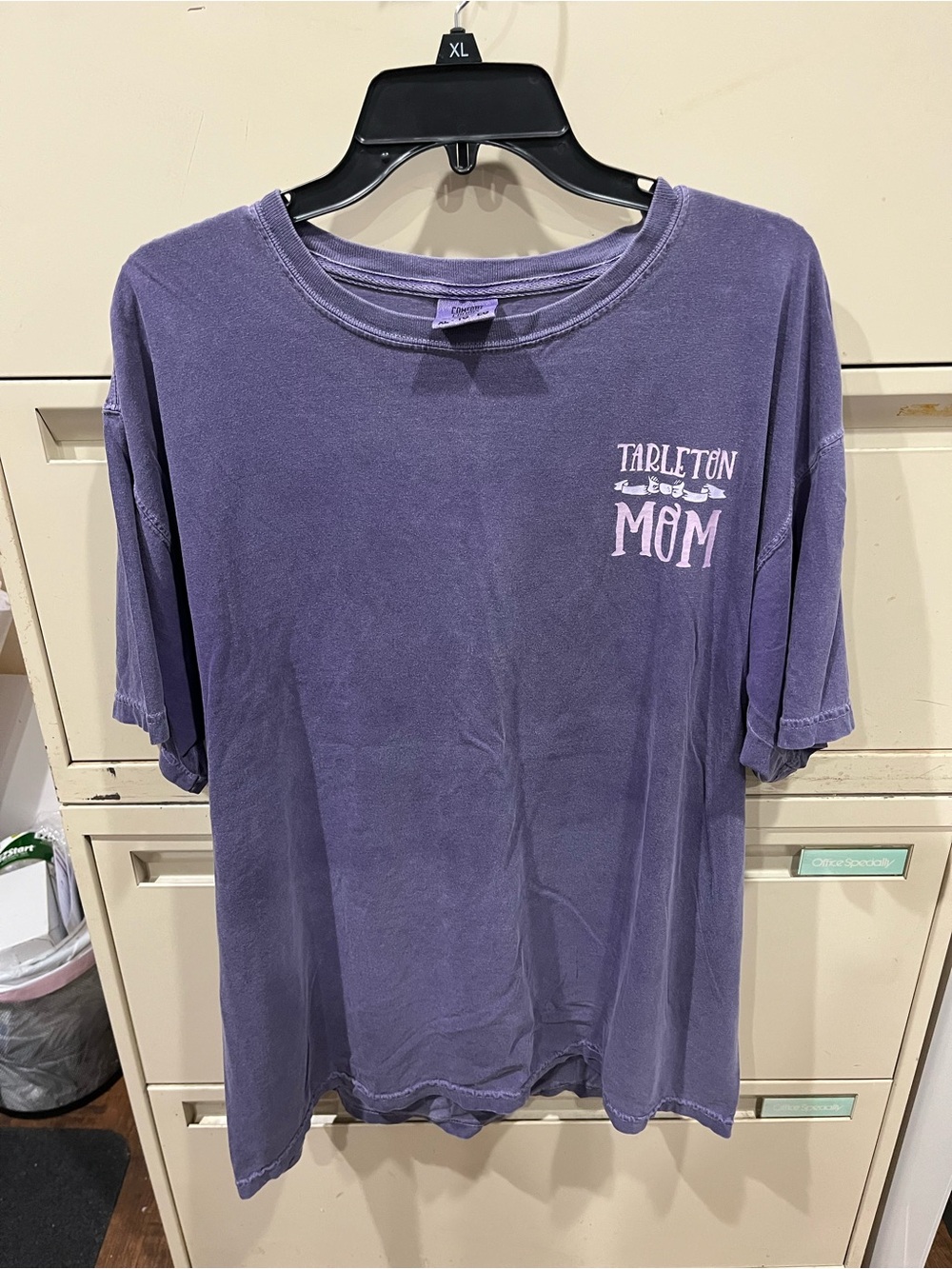 Comfort Colors Purple "Tarleton Mom" Short Sleeve Tee